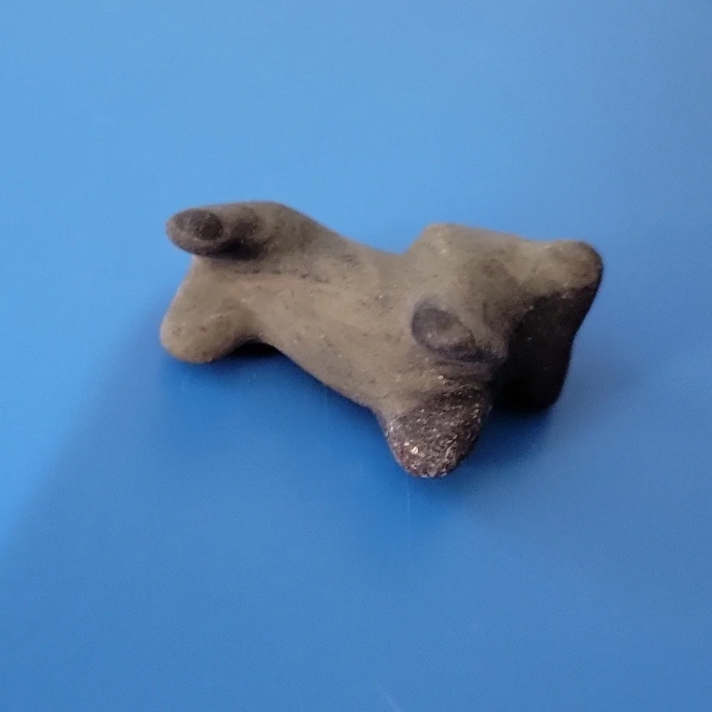 Soapstone Dachsund Crysral Dog - Picture 7 of 10